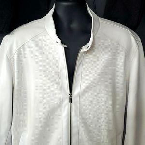 INC faux leather jacket for men